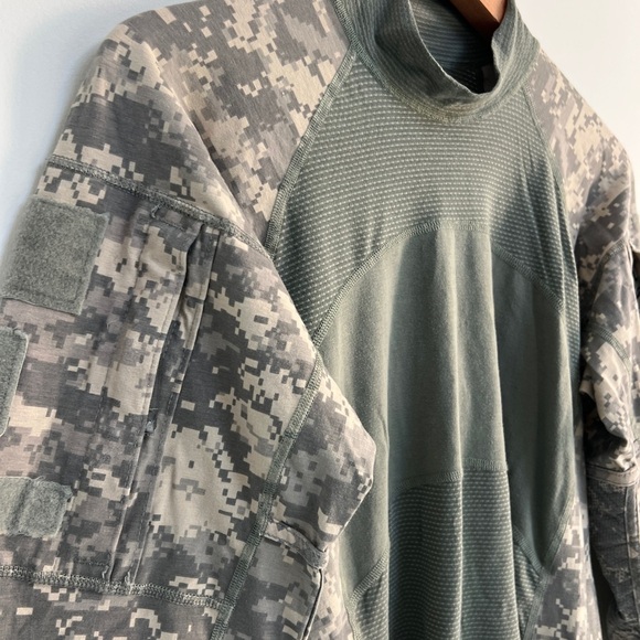 Massif Army Combat Shirt Size Medium Digital Camo Military - Picture 5 of 9